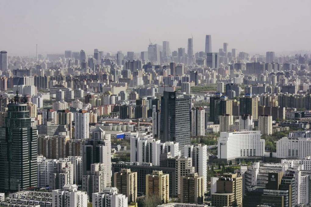 Beijing cityscape. The government must encourage more investment without seeing money siphoned into speculative plays such as property. Photo: Shutterstock