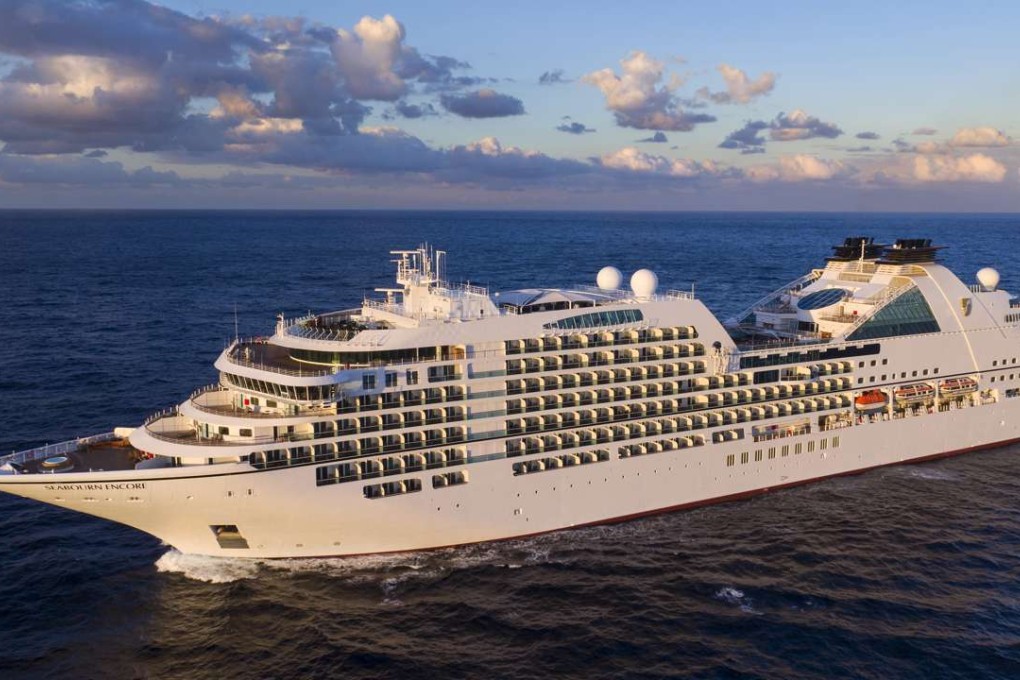 The Seabourn Encore.