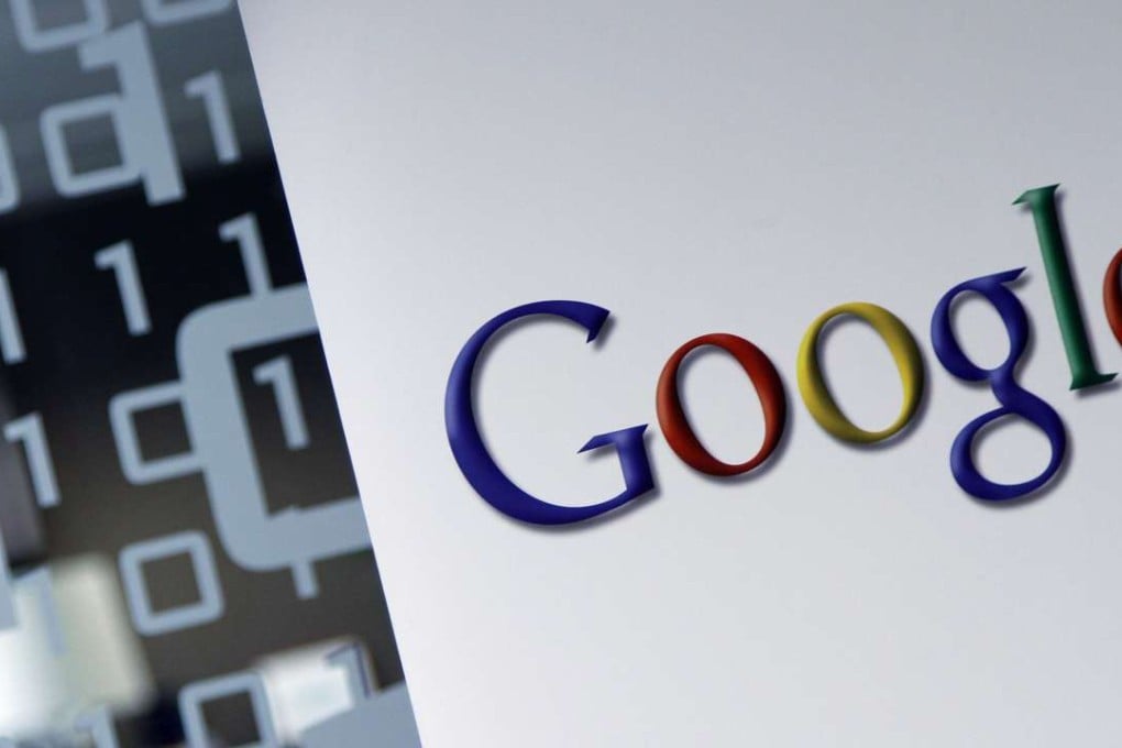 The Google logo as its parent company Alphabet partners with Singapore’s Temasek with the possible aim of entering the Chinese healthcare market. Photo: AP
