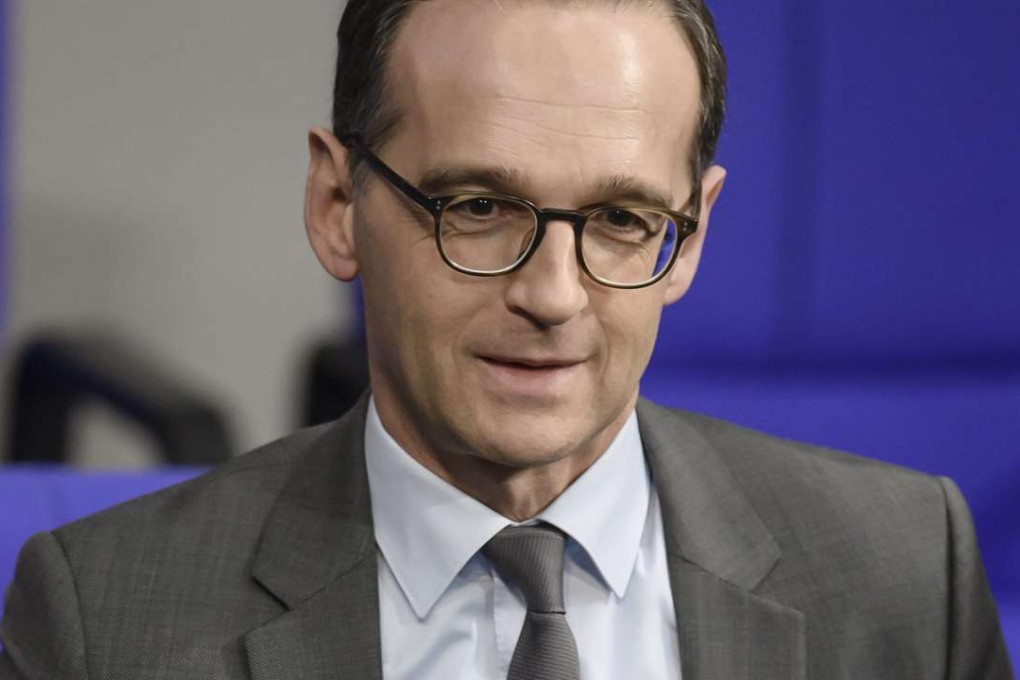 A file picture shows German Justice Minister Heiko Maas arriving for a debate at the German 'Bundestag' parliament in Berlin, Germany. The German cabinet decided to eliminate paragraph 103 of the criminal code, an old law that protects heads of state against insults by January 1, 2018. Photo: EPA