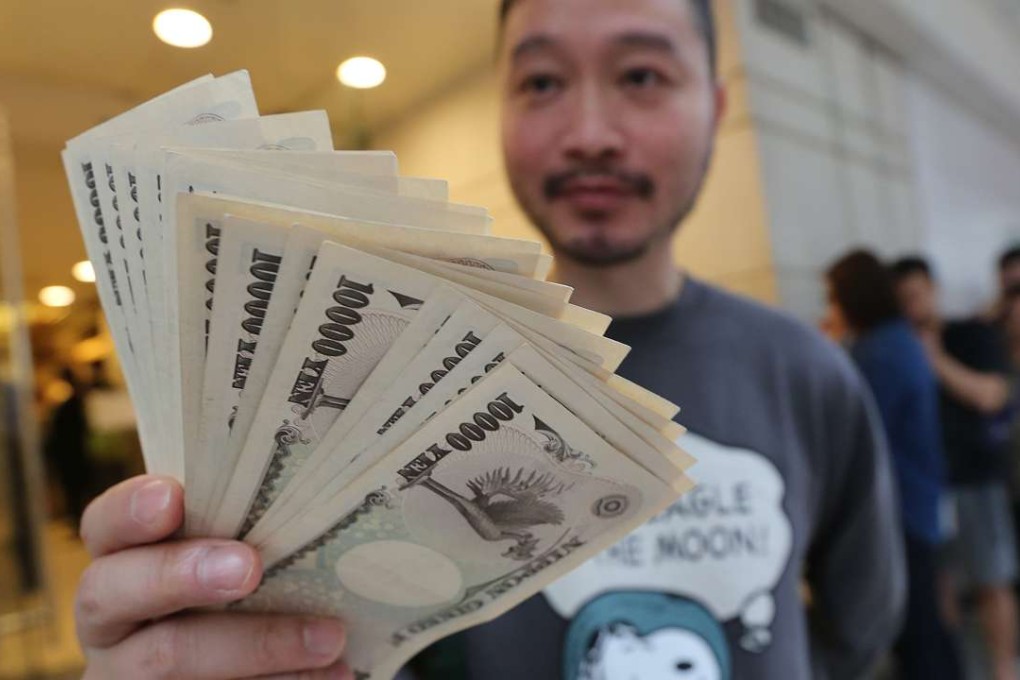 Japan is known for having the ‘cleanest money’ in the world because it circulates and prints notes at a high rate every year. Photo: Felix Wong