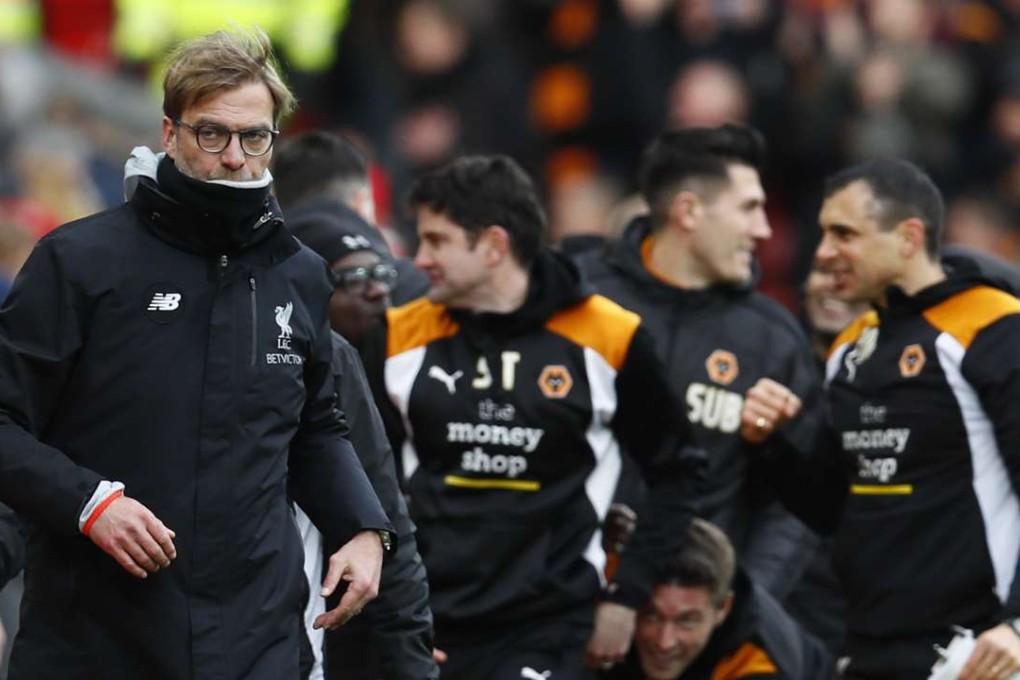 Liverpool manager Juergen Klopp after the match. Photo: Reuters