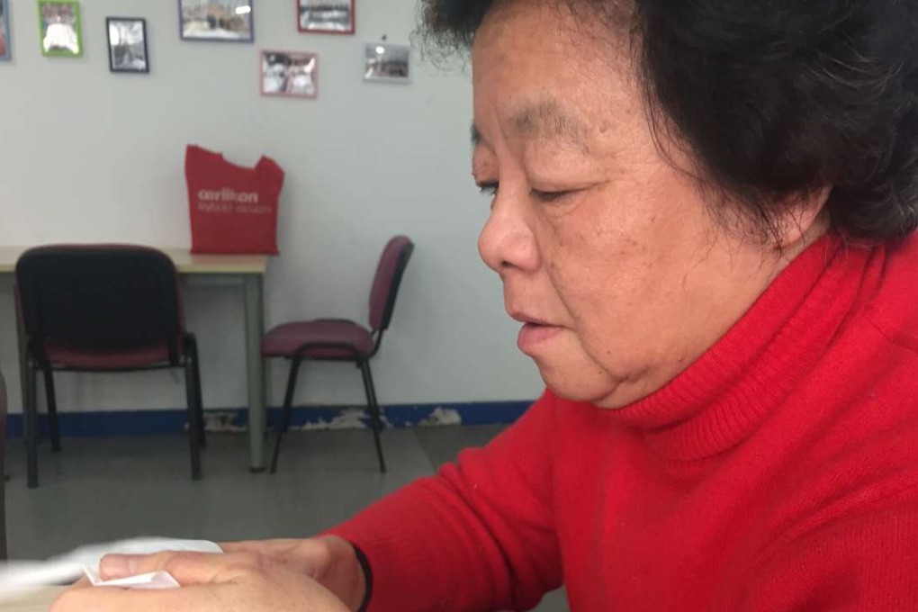 Shanghai woman Shi Hongbao lives alone in her deceased daughter’s former home. Photo: Alice Yan