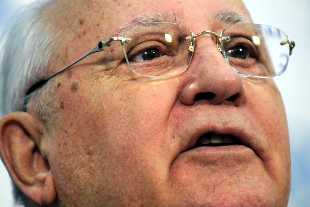 The last Soviet leader Mikhail Gorbachev was optimistic of the prospects for peace in December. Now, he’s not so sure. Photo: AFP