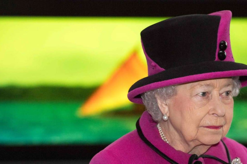 Britain's Queen Elizabeth on a visit to the Sainsbury Centre for Visual Arts in Norwich. Photo: AFP