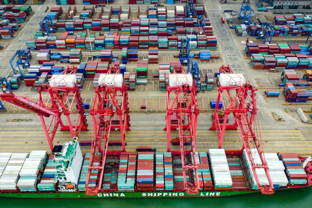 An aerial photo of Lianyungang Port in east China's Jiangsu Province. Since the China-Kazakhstan logistics terminal was put into operation there in 2014 and the first freight train departed from Lianyungang to Kazakhstan in February 2015, the port has been playing a pivotal role in connecting East Asia with Central Asia and Europe, offering an attractive alternative for the flow of trade between the three regions. Photo: Xinhua
