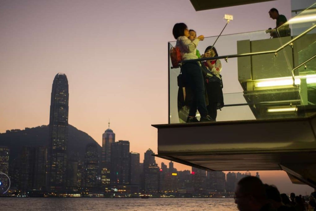 Hong Kong has seen inbound tourist numbers dropping continuously over the past two years. Photo: AFP