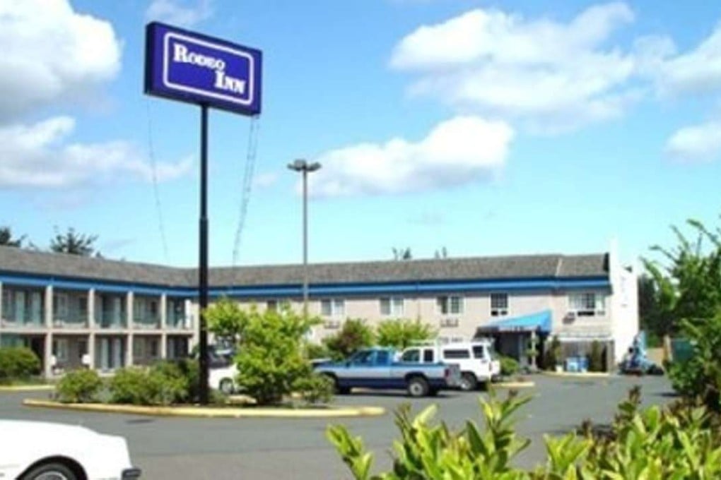 The Rodeo Inn in Lynnwood, Washington state, was the scene of a bizarre attack on a guest. Photo: Facebook