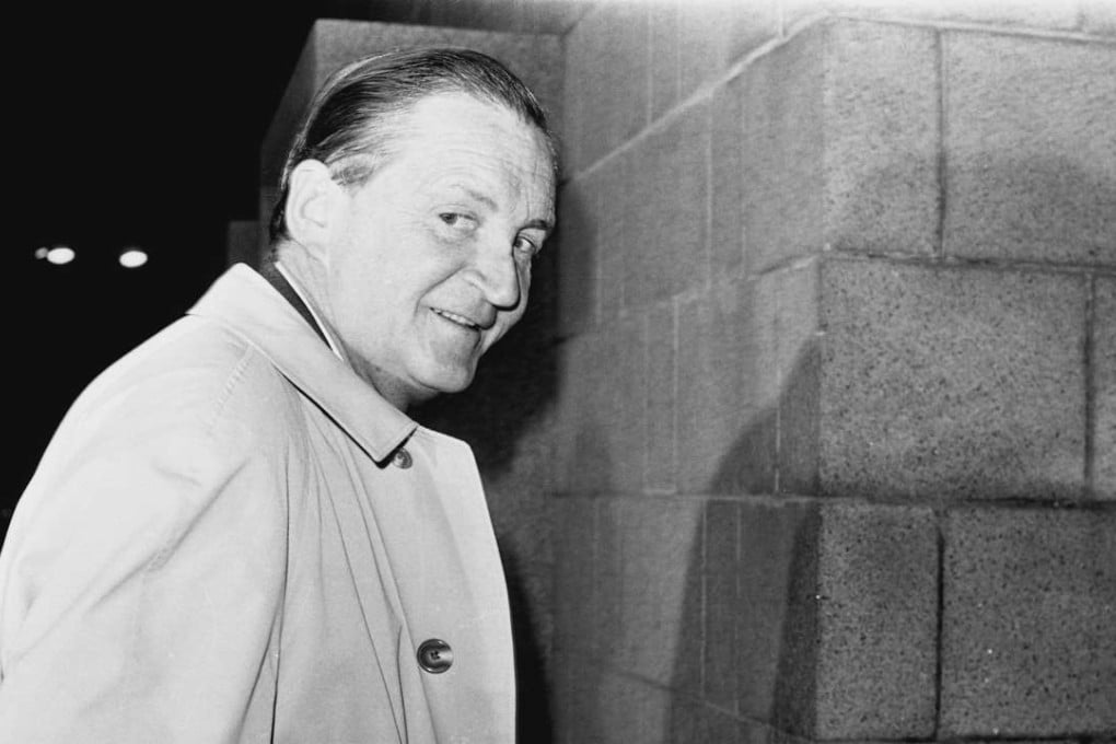 Governor Sir Murray MacLehose at Kai Tak Airport on December 30, 1977. Photo: SCMP