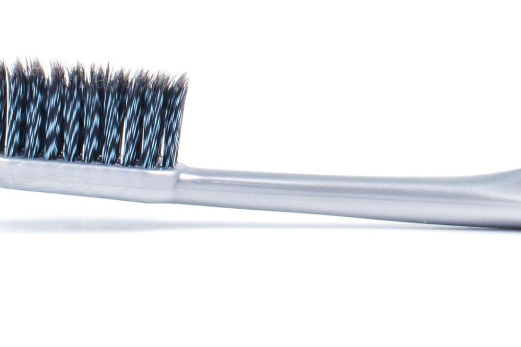 Charcoal toothbrushes are common in stores now.