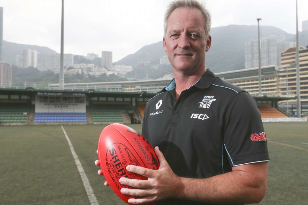 Port Adelaide general manager of marketing and consumer business Matt Richardson credits Hong Kong for making the club’s game in China possible. Photo: KY Cheng