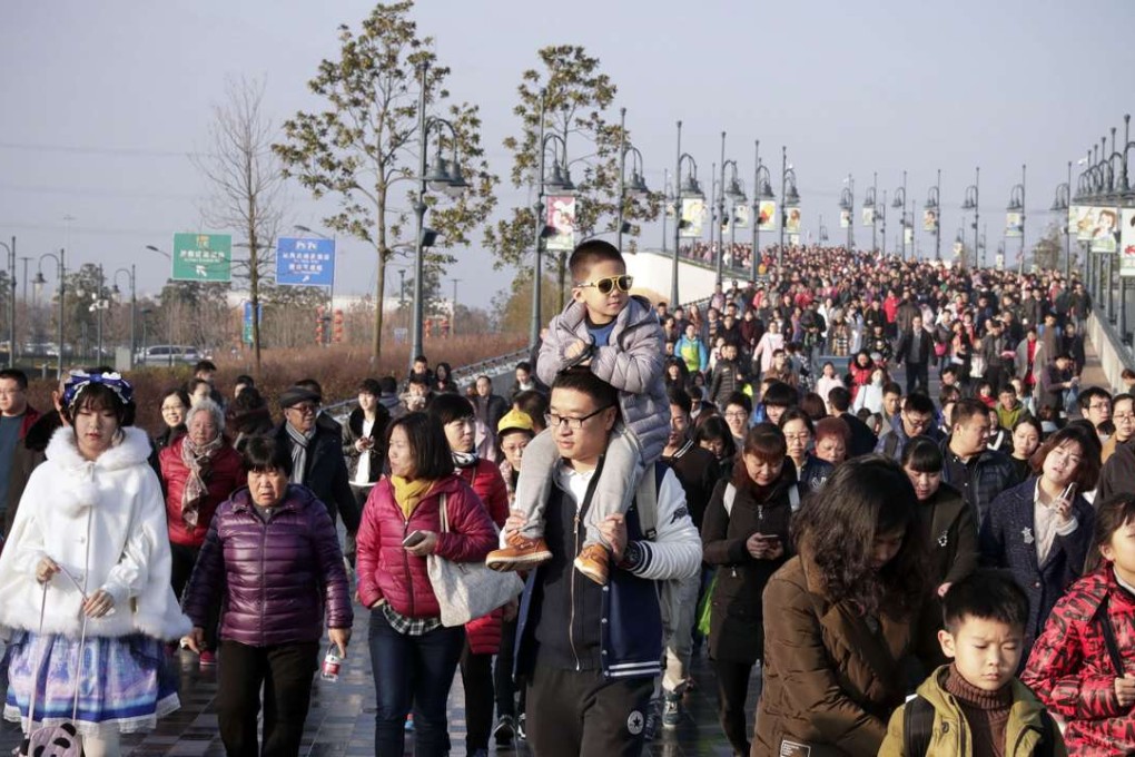 Home price sales cooled across major mainland cities in January, although the slowdown might be partially related to the early onset of the Lunar New Year. Photo: Xinhua