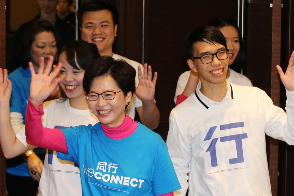 Former chief secretary Carrie Lam Cheng Yuet-ngor is seen in some quarters as Beijing’s preferred candidate. Photo: Felix Wong