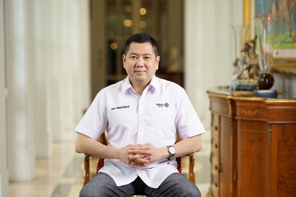 Billionaire Hary Tanoesoedibjo is chairman and chief executive of MNC Group, which is building two luxury resorts in Indonesia that will be managed by the Trump Hotel Collection. Photo: Bloomberg