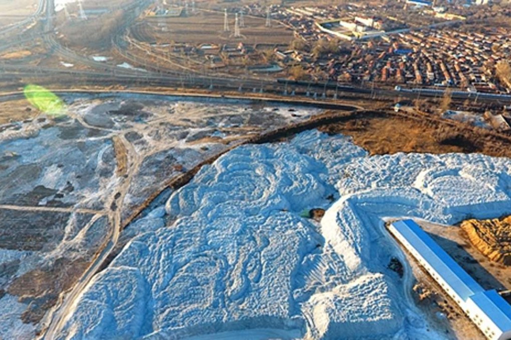 The court case contended that Qihua Group had dumped chemical waste on farmland in the village for 16 years. Photo: Handout