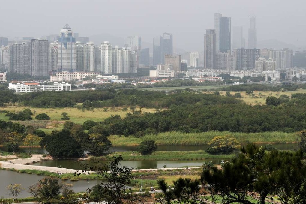 The Lok Ma Chau Loop area, which the Hong Kong and Shenzhen governments plan to jointly develop into an innovation and technology zone. Photo: Nora Tam