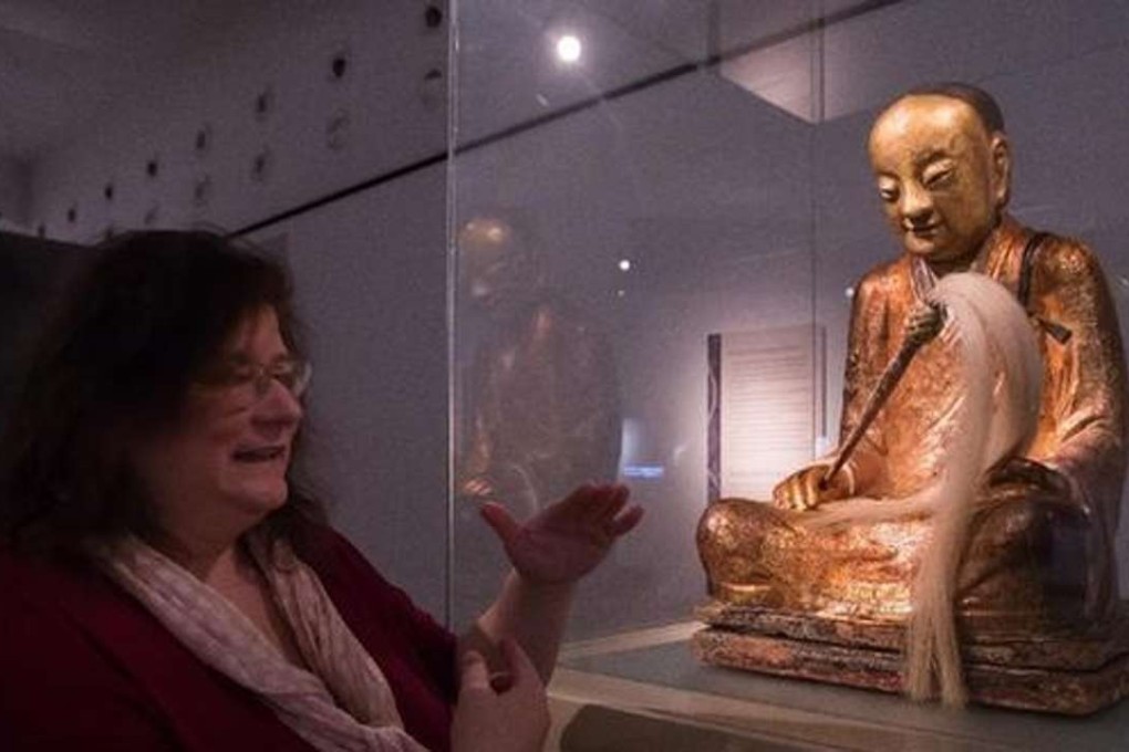 Chinese villagers launched their efforts to repatriate the 1,000-year-old gilded statue two years ago after spotting it on television while being exhibited in Hungary. Photo: Handout