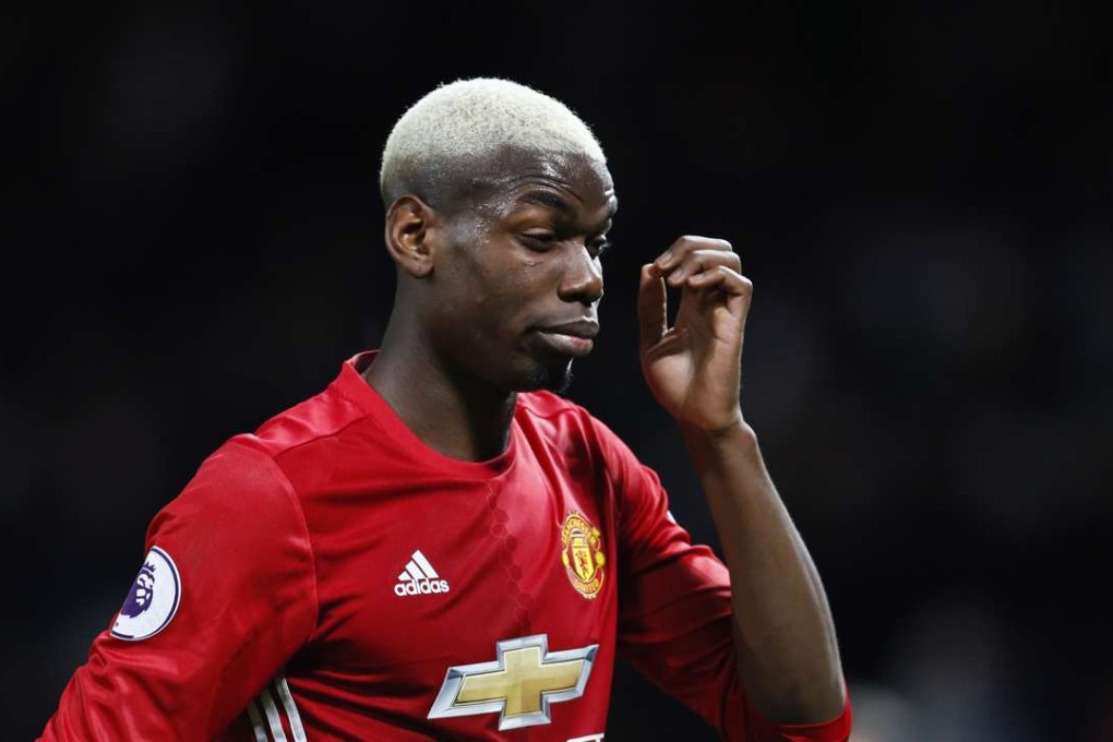 Paul Pogba looks dejected during Manchester United’s draw with Hull. Photo: Reuters
