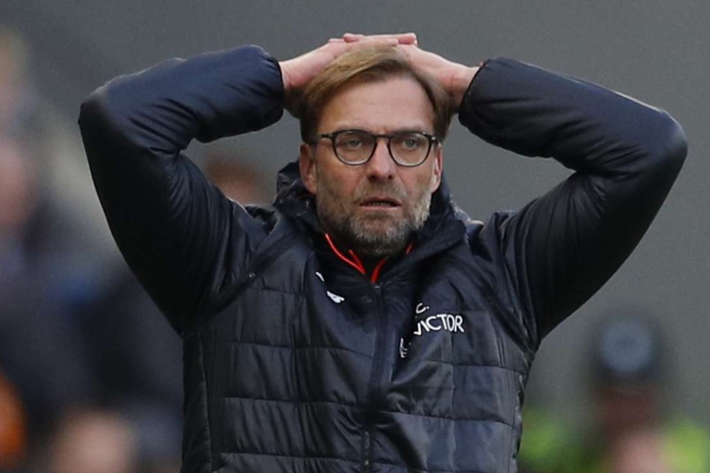 Liverpool manager Juergen Klopp has warned his players to expect a backlash after their loss to Hull. Photo: Reuters