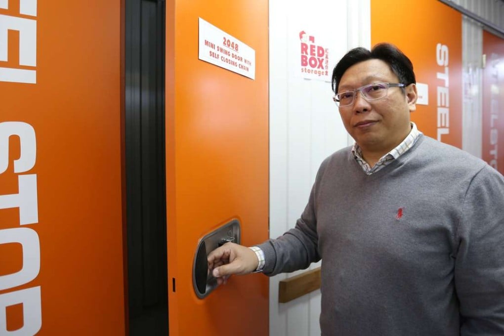 Oliver Leung from RedBox Storage foresees a 30 per cent rise in storage rents. Photo: Xiaomei Chen