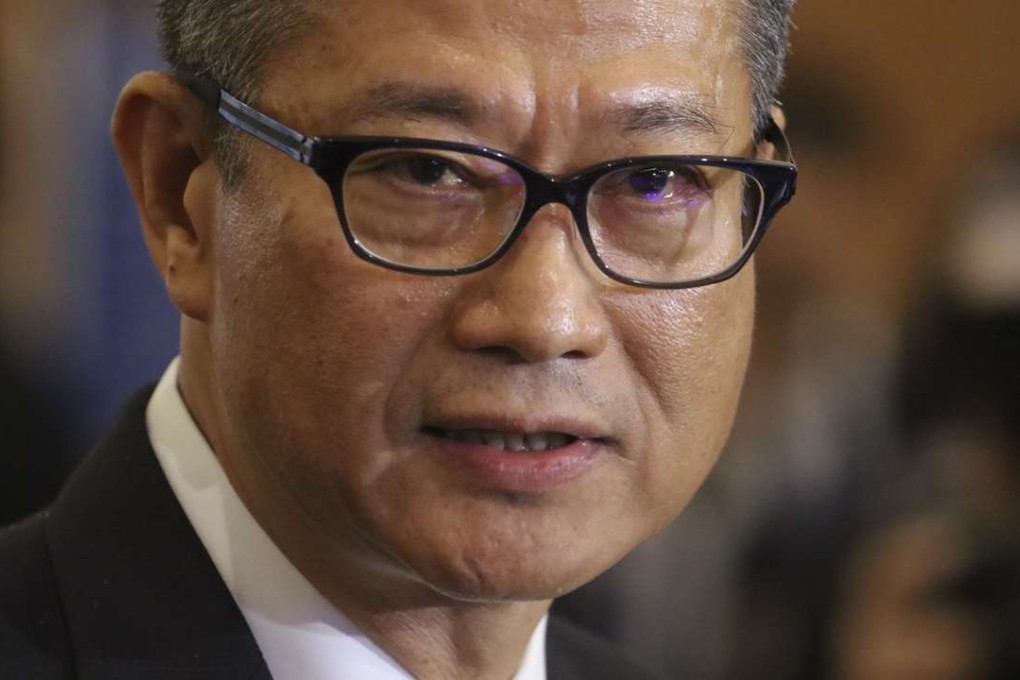 Hong Kong finance chief Paul Chan is to deliver his first budget speech to the city later this month. Photo: Felix Wong
