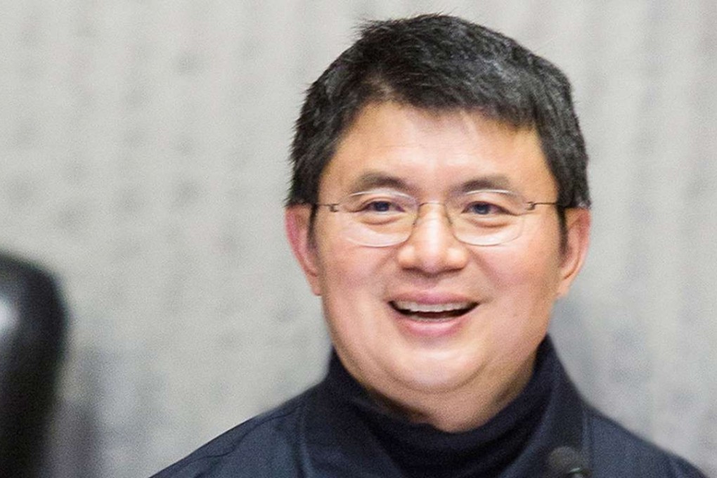 File photo of Xiao Jianhua, founder of Beijing-based Tomorrow Group. Three of the stocks in which the missing billionaire owns the most substantial stakes continued to sell off in Shanghai on Monday. Photo: Handout