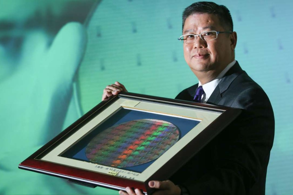 Gareth Kung, executive vice-president of SMIC. A national semiconductor policy set a target of 20 per cent compound annual growth by 2020. Photo: Dickson Lee