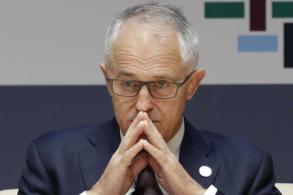 A prominent member of Australia’s government is set to defect to form his own conservative party, further evidence of a shift towards the right that is weakening Prime Minister Malcolm Turnbull’s already tenuous grip on power. File photo: AP