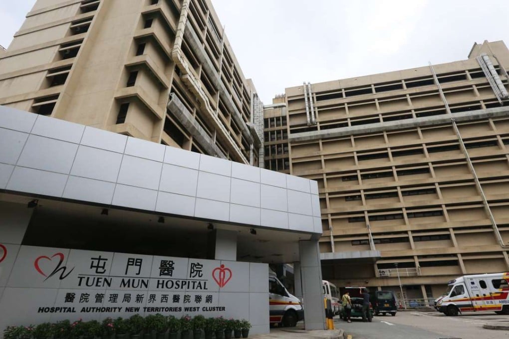 The two children were sent to the Tuen Mum Hospital for examination after the incident. Photo: David Wong