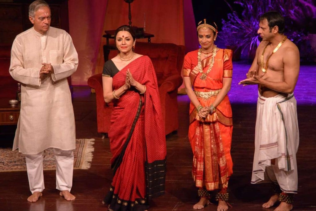 A scene from Dance Like a Man, India's longest-running English-language play, to be performed at Hong Kong’s India by the Bay festival.