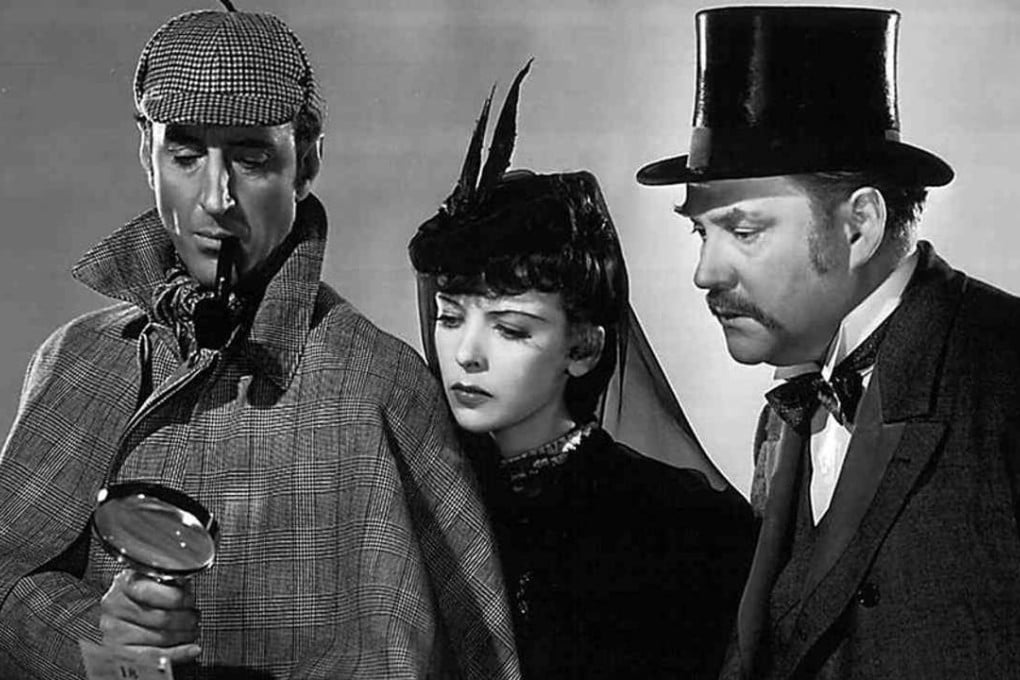 The Adventures of Sherlock Holmes (1939) starring Basil Rathbone, Ida Lupino and Nigel Bruce.