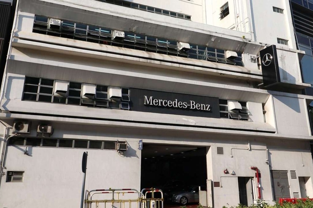 This 10-storey industrial building in Wong Chuk Hang has been put up for sale as office demand in the area grows after the opening of the South Island MTR Line. Photo: Handout