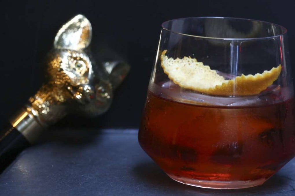 A negroni from Foxglove at Printing House in Central. Its base is the classic Italian bitters Campari. Photo: Jonathan Wong