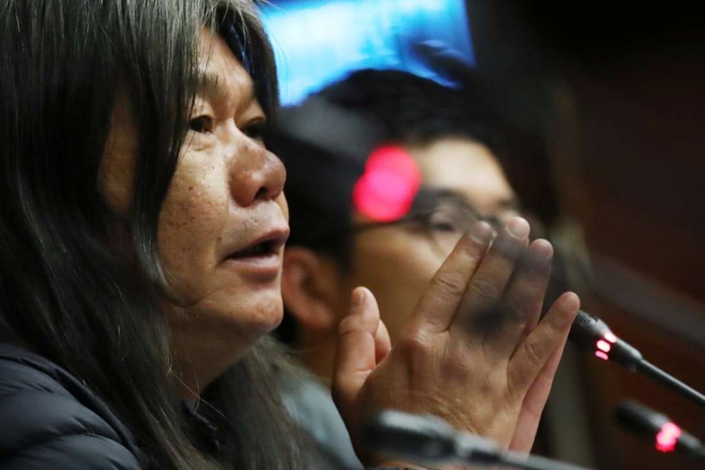 Leung Kwok-hung was an unlikely addition to the field for the chief executive vote. Photo: Nora Tam