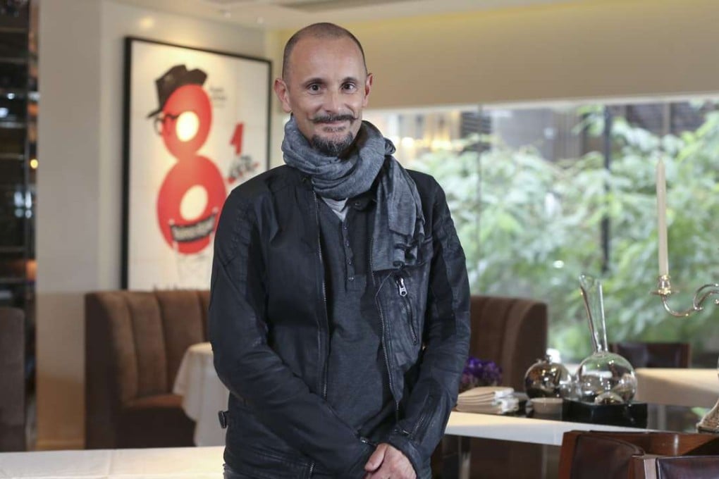 Enrico Crippa at 8 ½ Otto e Mezzo, in Central. Picture: May Tse