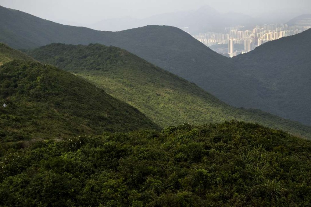 Country parks make up some 40 per cent of Hong Kong’s land. The government has been hesitant in proposing development of the fringe areas of the parks due to opposition from environmental protection groups. Photo: Martin Chan