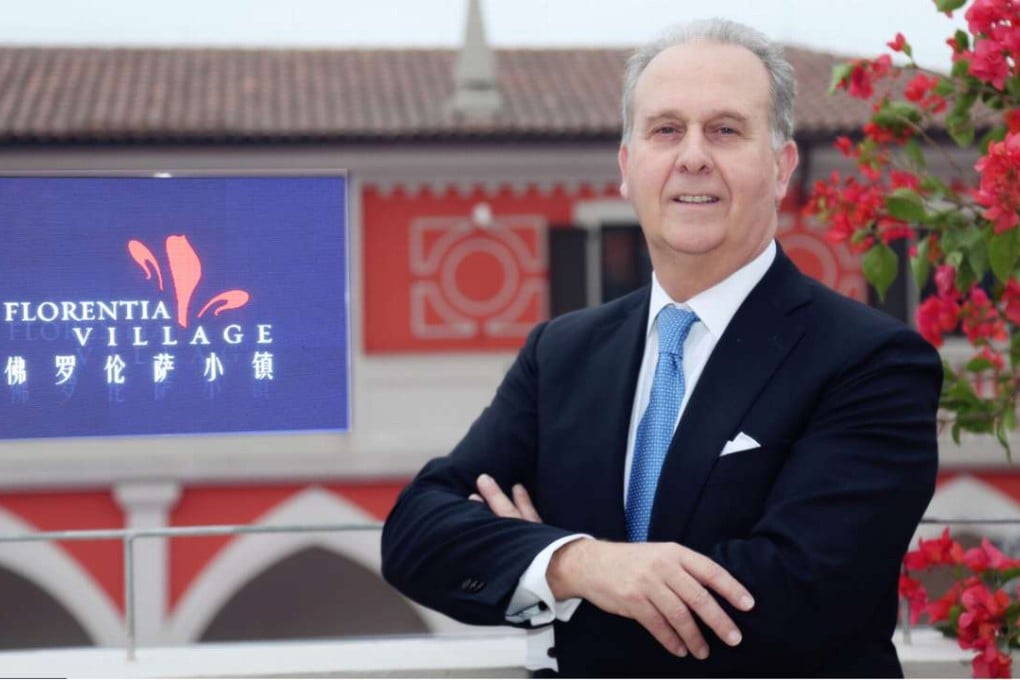 Maurizio Lupi, managing director of RDM Asia, operator of the luxury discount mall chain Florentia Village, is targeting China’s rising middle class who shop for deals on designer brands. Photo: Handout