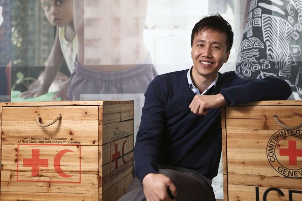 Jason Yip, a programme manager at the International Committee of the Red Cross. Picture: Xiaomei Chen