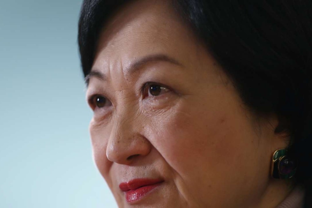 A conversation with Chief Executive candidate Regina Ip at her Wanchai campaign office. Photo: Edward Wong