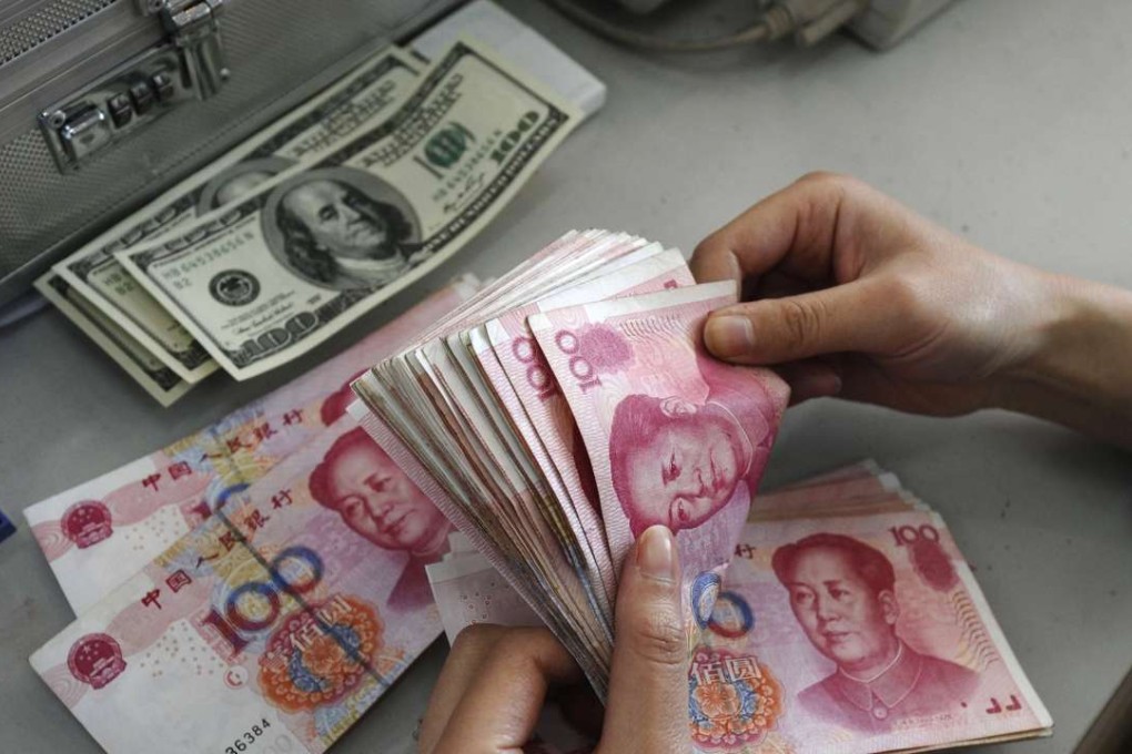 China’s forex reserves fell to their lowest level since 2011 last month. Photo: Reuters