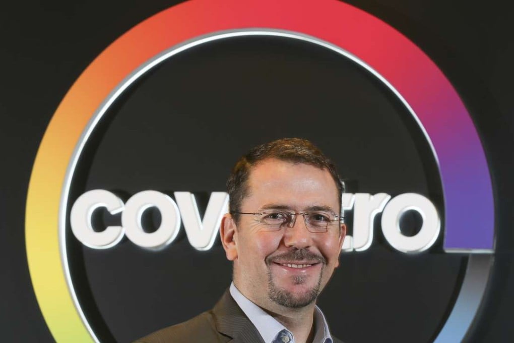 Samir Hifri says Covestro is partnering with top turbine and blade producers in China. Photo: Felix Wong