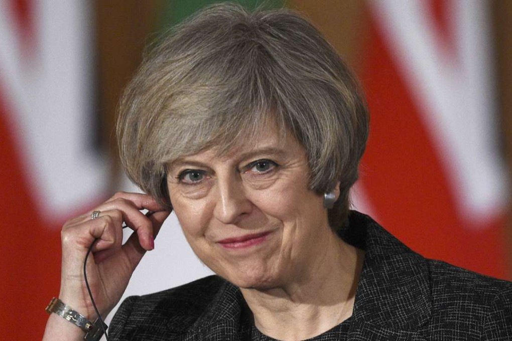 British Prime Minister Theresa May. Photo: Reuters