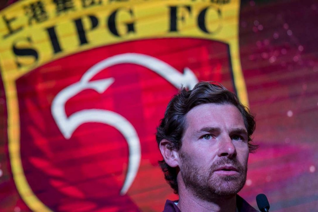 Shanghai SIPG manager Andre Villas-Boas. Photos: AFP
