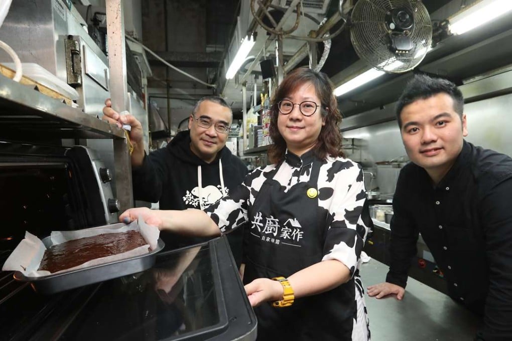 Restaurateur Debbie Yan inside Tum Yum Thai Restaurant with project founder Dodo Cheng (right). Photo: Edward Wong