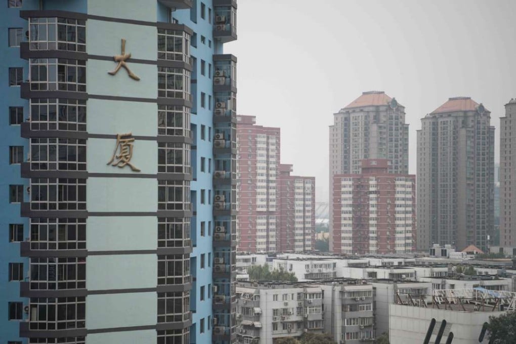 Luxury residential homes seen in Beijing's Chaoyang district. Photo: AFP