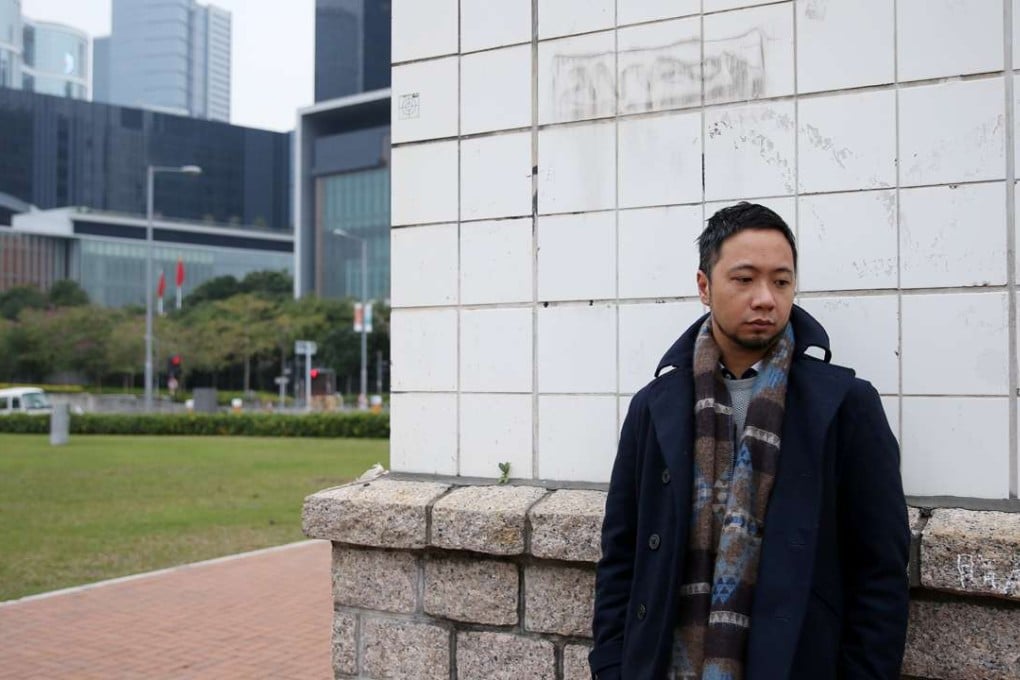 Ken Tsang near where the fateful assaults – one by him, one on him – happened. Photo: Sam Tsang