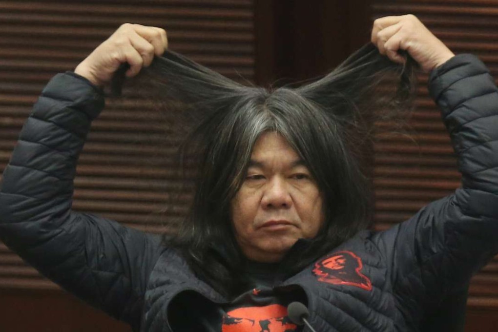 Lawmaker Leung Kwok-hung brought the challenge over prison hair-cutting policy. Photo: Dickson Lee