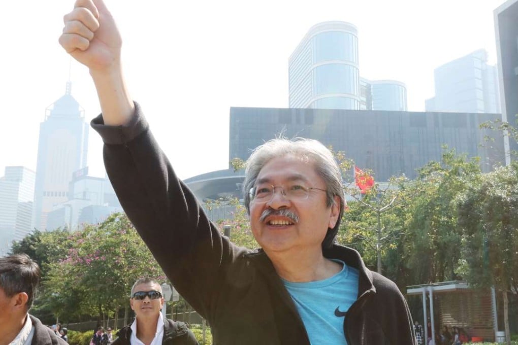 Among most pan-democrats, John Tsang is considered “the lesser of two evils” if it comes down to a choice between him and Carrie Lam for chief executive. Photo: Felix Wong