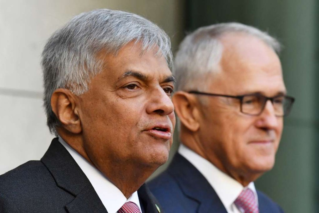 Sri Lanka's Prime Minister Ranil Wickremesinghe made his comments during a visit to Australia. Photo: Reuters