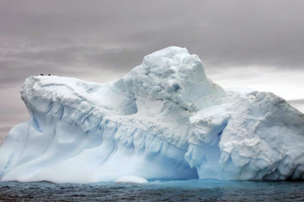 Sea ice floating off Antarctica may have hot record low levels this summer. Photo: AFP